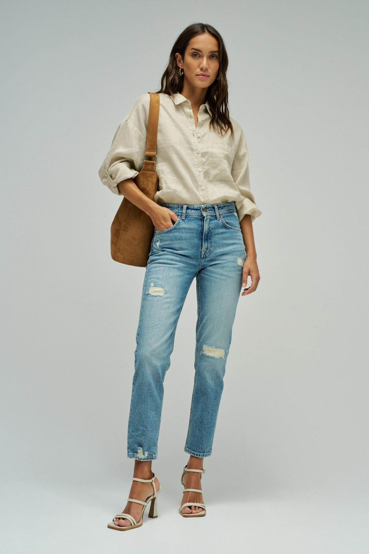 TRUE CROPPED SLIM JEANS