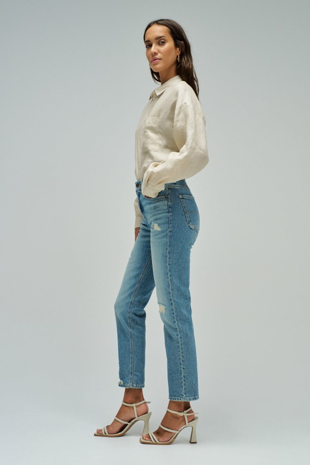 JEAN TRUE CROPPED SLIM