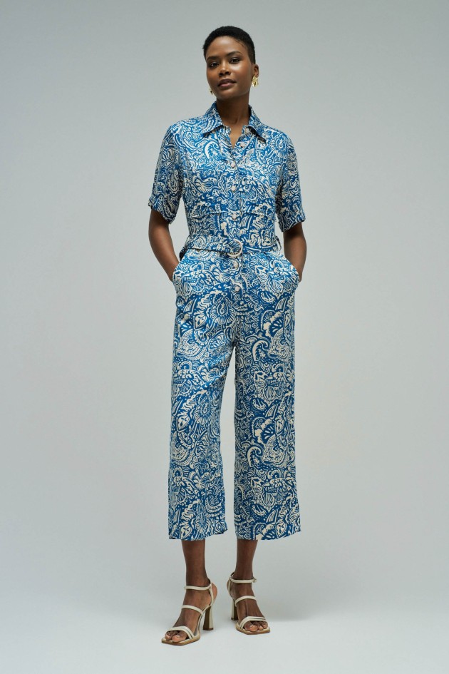 COMBINAISON � MOTIF FLORAL