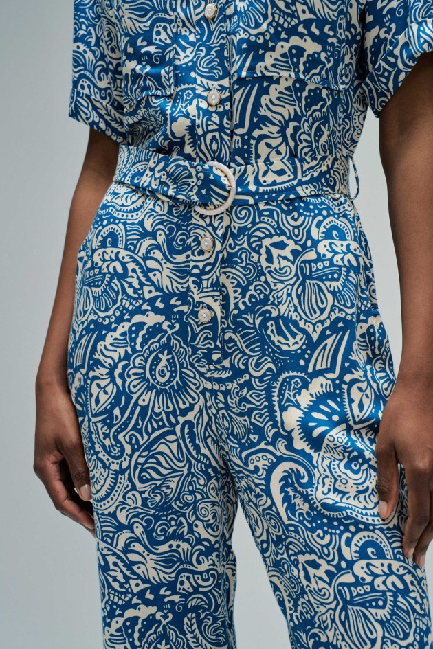 FLORAL PATTERN OVERALL