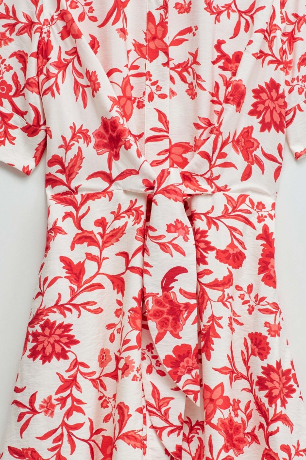 SHIRTJURK MET BLOEMENPATROON