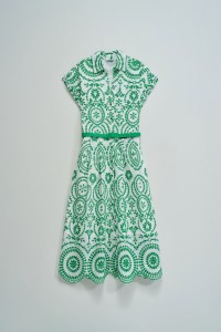 DRESS IN ENGLISH EMBROIDERY