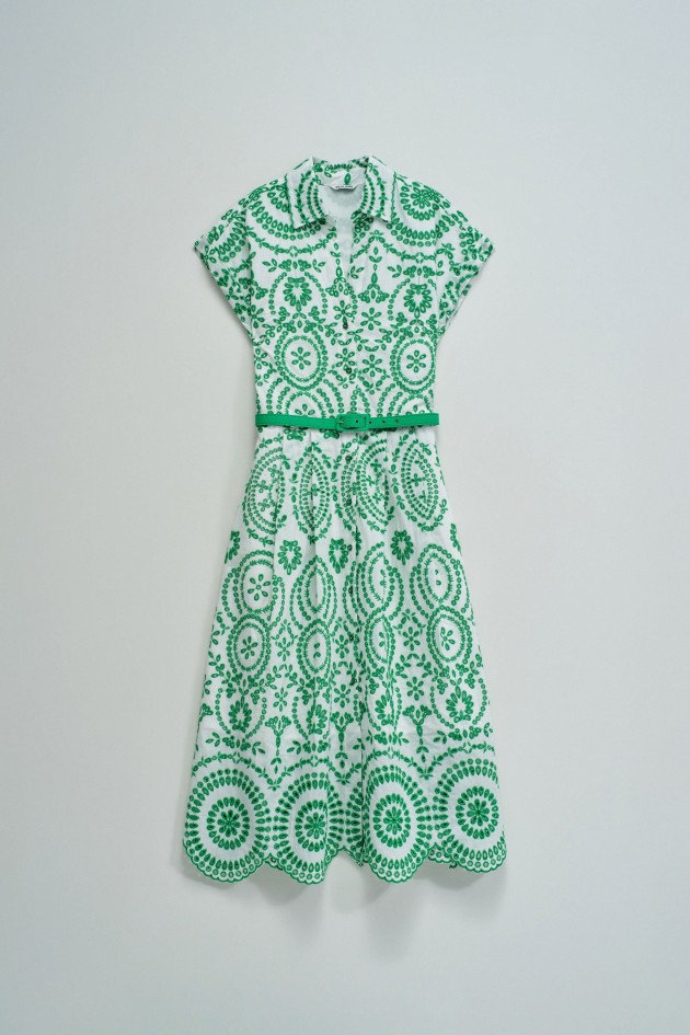 DRESS IN ENGLISH EMBROIDERY