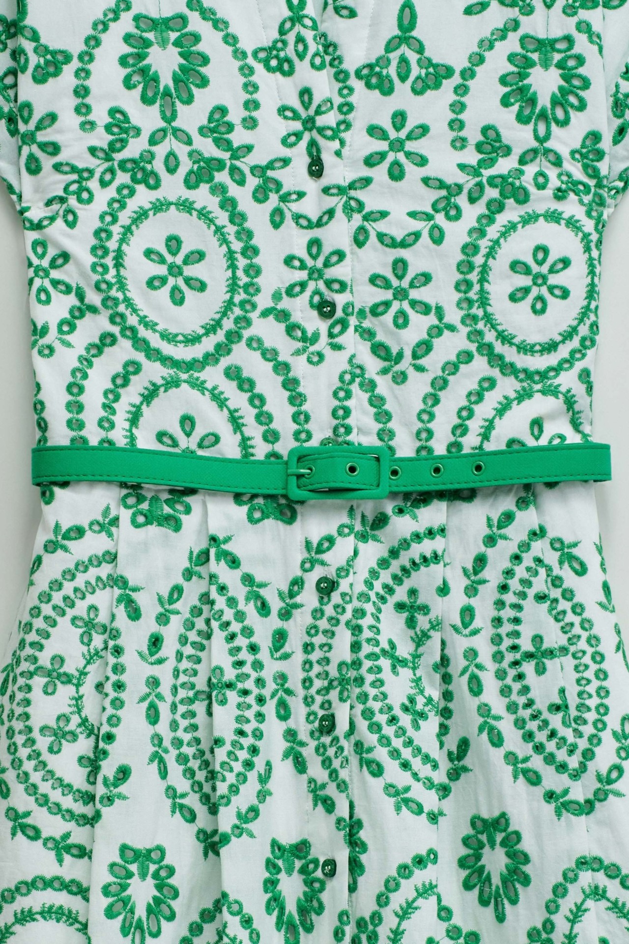 DRESS IN ENGLISH EMBROIDERY