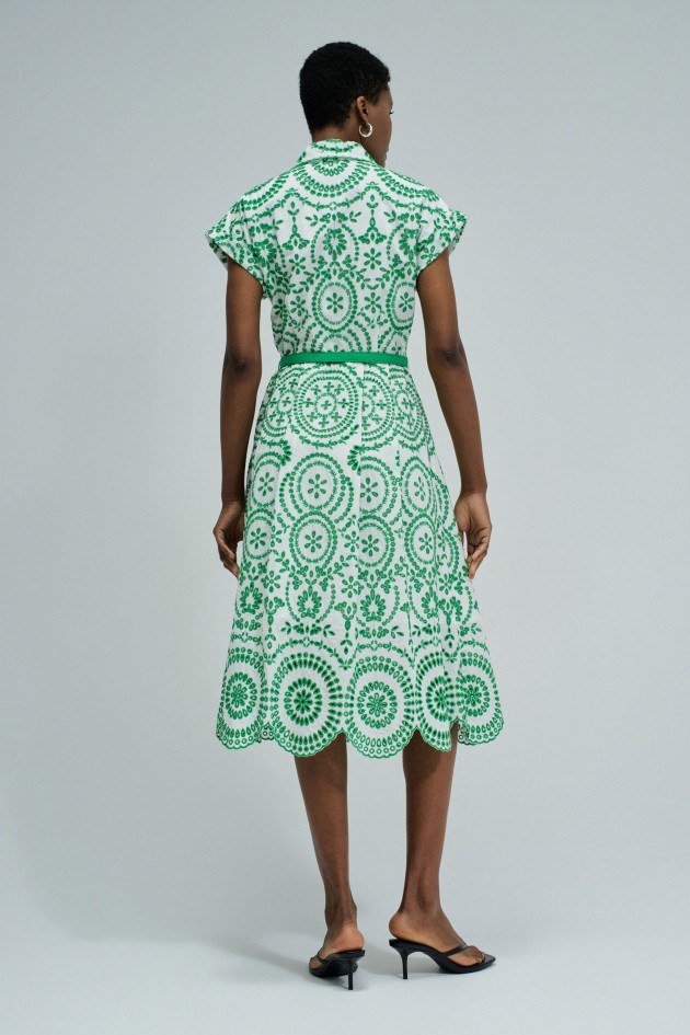 DRESS IN ENGLISH EMBROIDERY