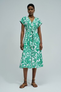 DRESS WITH FLORAL PATTERN