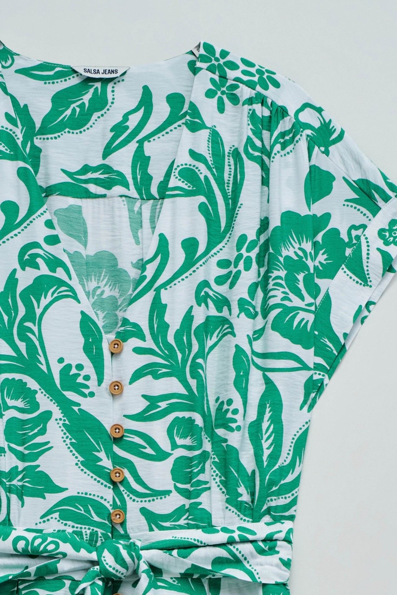 DRESS WITH FLORAL PATTERN