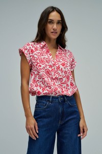 BLOUSE � MOTIF FLORAL