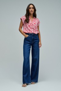 BLOUSE � MOTIF FLORAL
