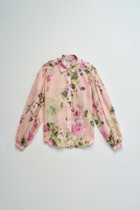 CAMISA CON PATR�N FLORAL
