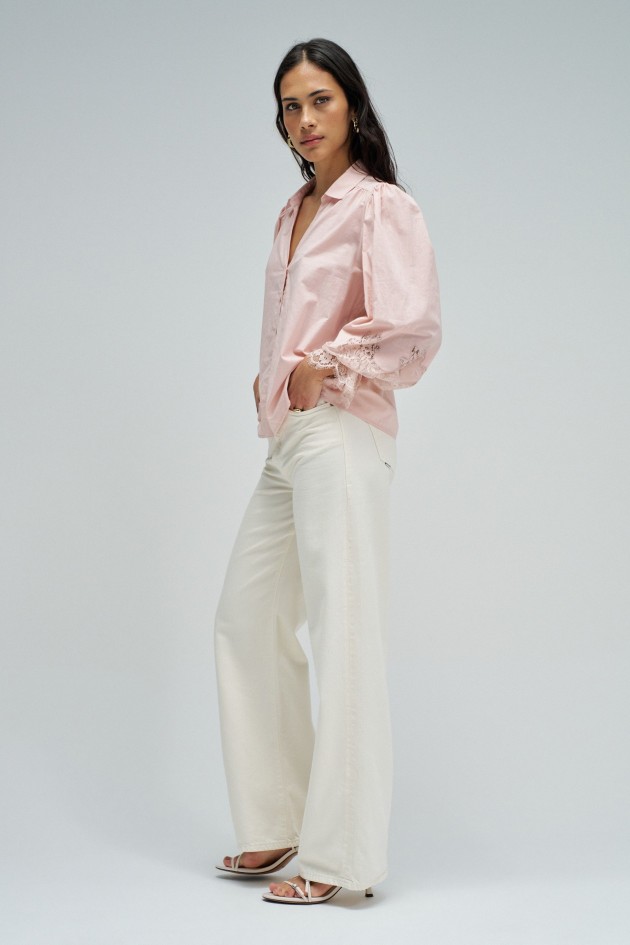 SHIRT WITH LACE