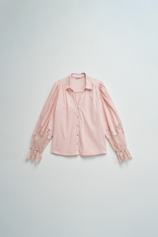 SHIRT WITH LACE