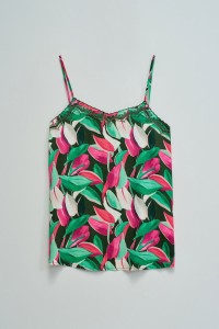 TOP WITH FLORAL PATTERN