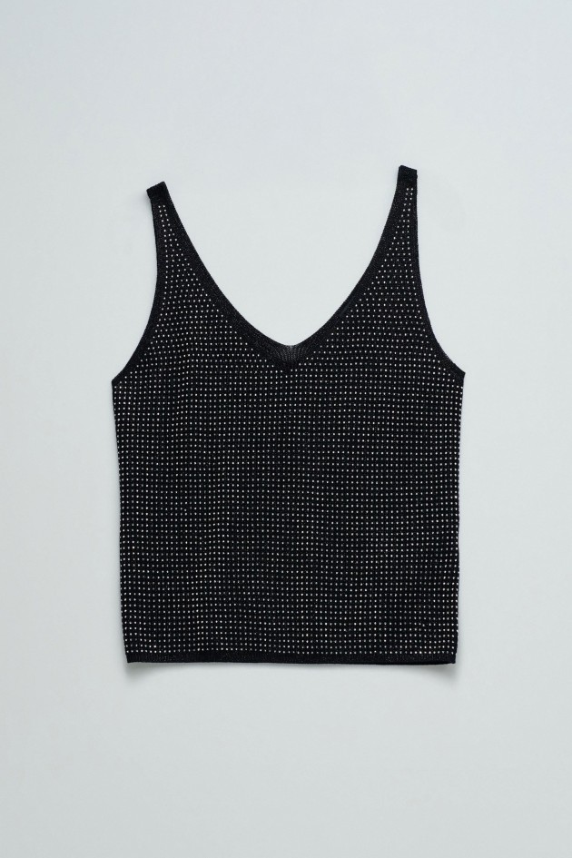 LUREX KNIT TOP