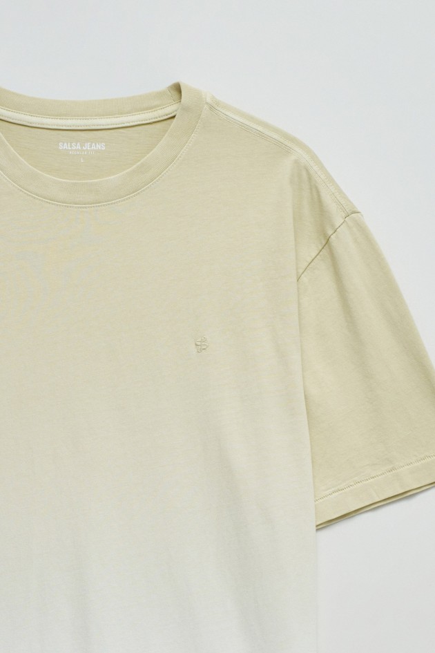 T-SHIRT MET DEGRADÉ EFFECT