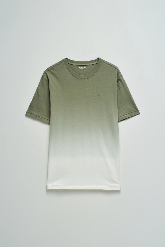 T-SHIRT WITH GRADIENT EFFECT