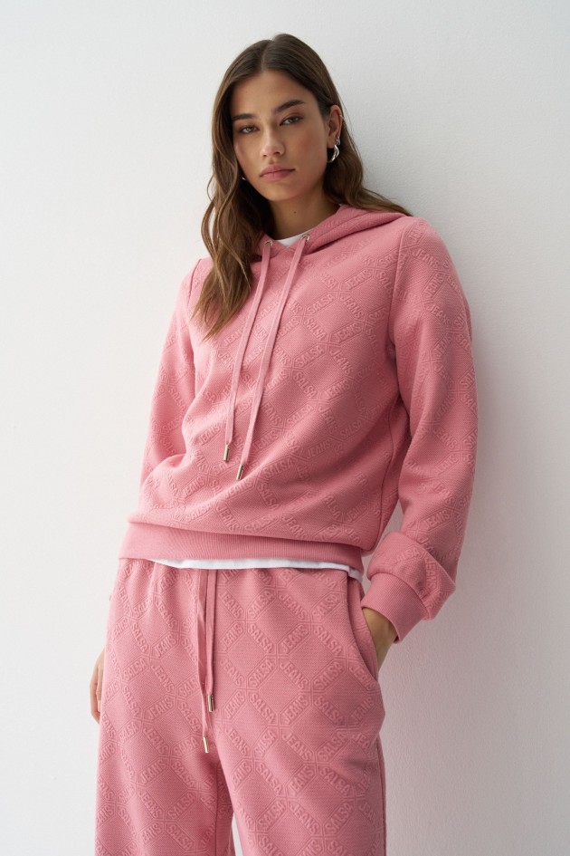 HOODIE CON JACQUARD