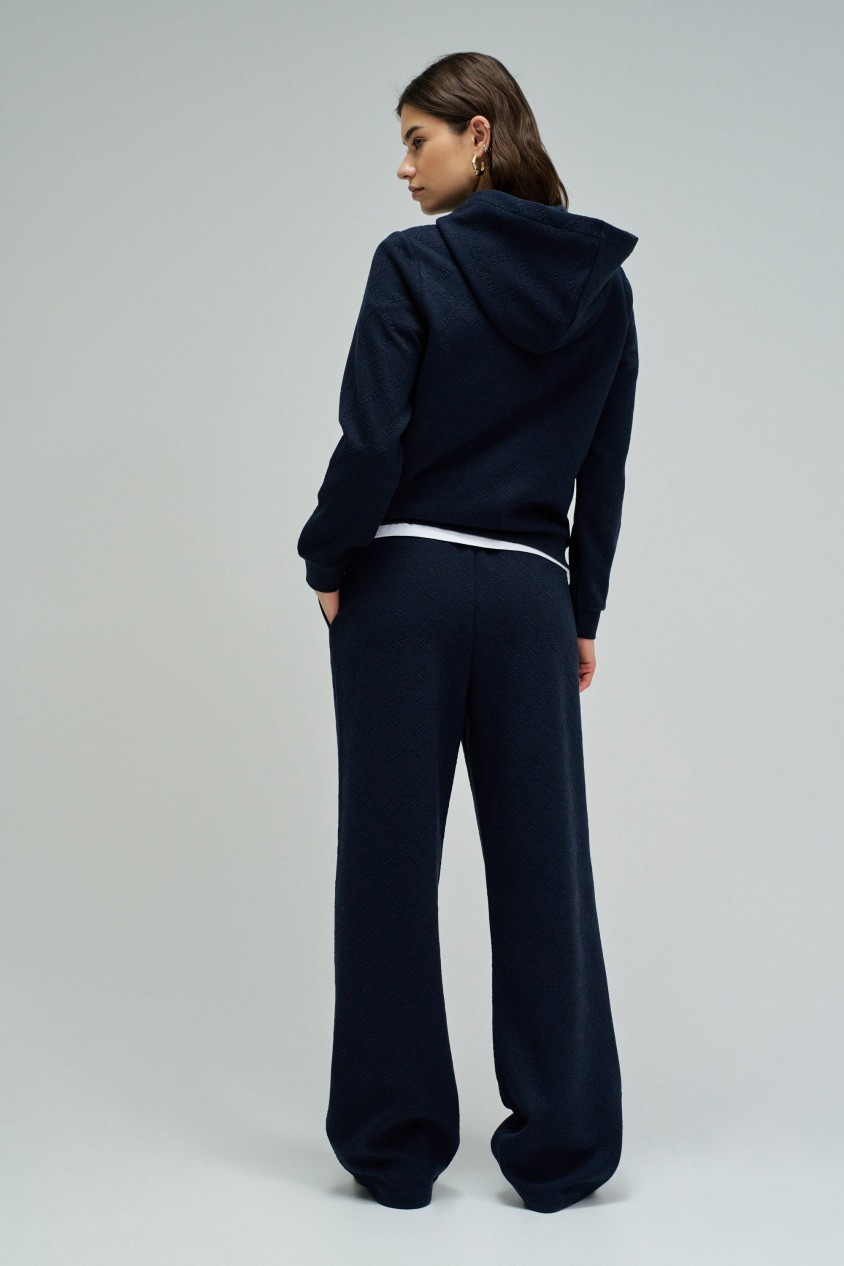 HOODIE MIT JACQUARD