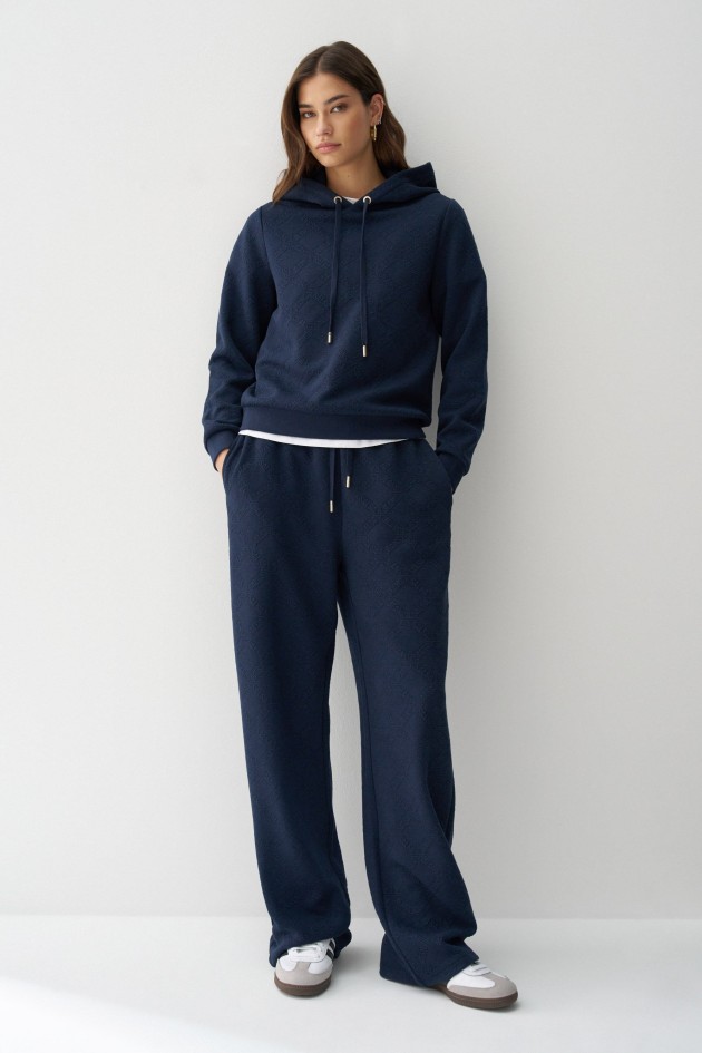 HOODIE MIT JACQUARD
