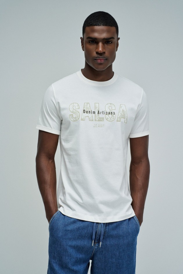 T-SHIRT MET BRANDING
