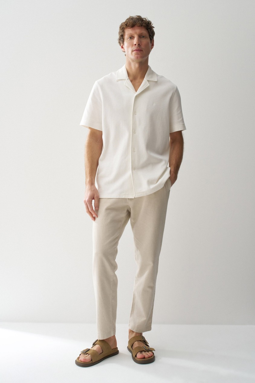 TEXTURED SHIRT