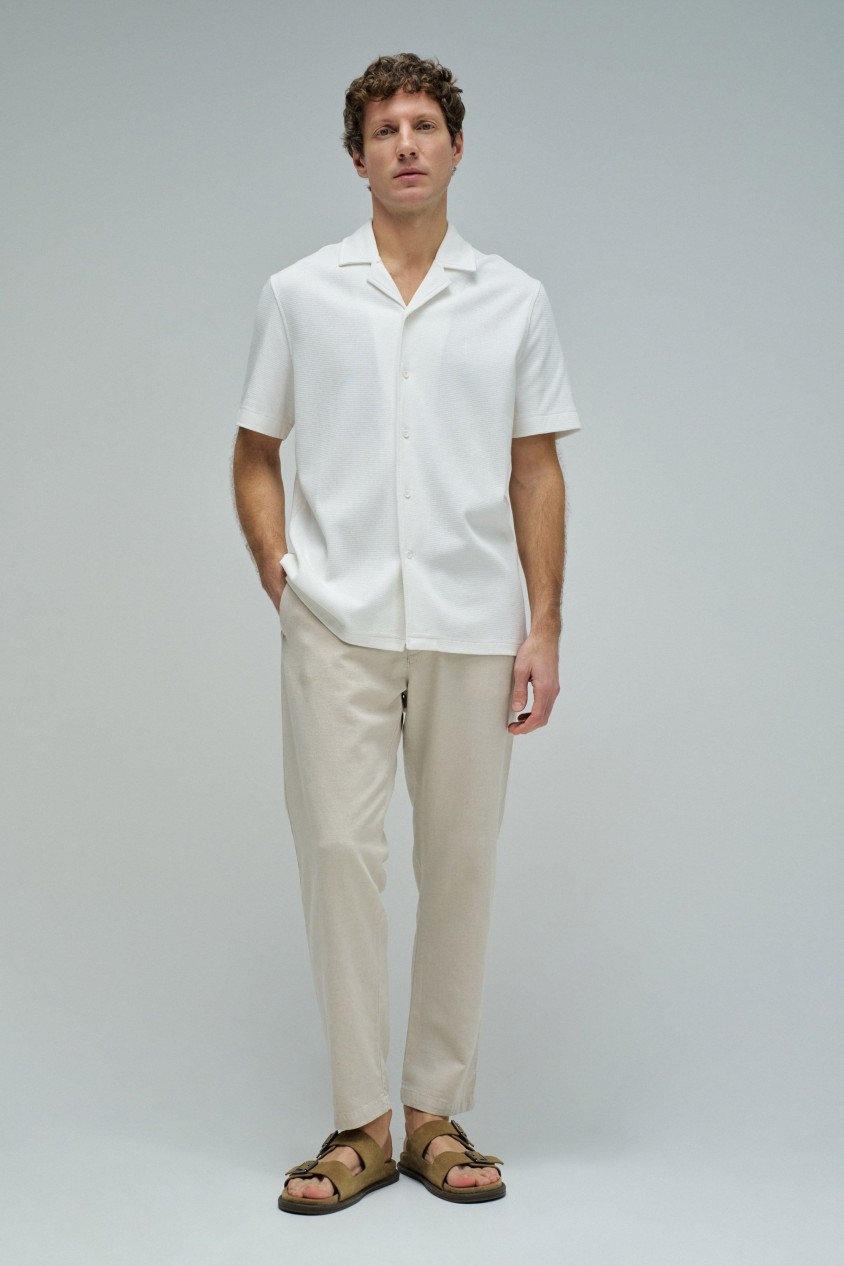 TEXTURED SHIRT