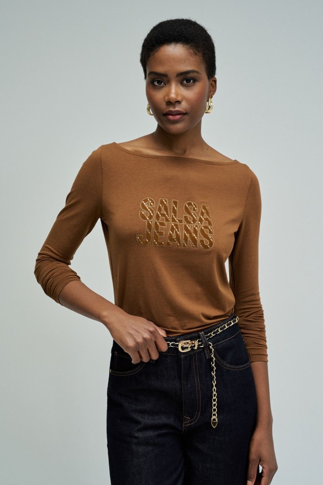 SWEATER WITH BRANDING