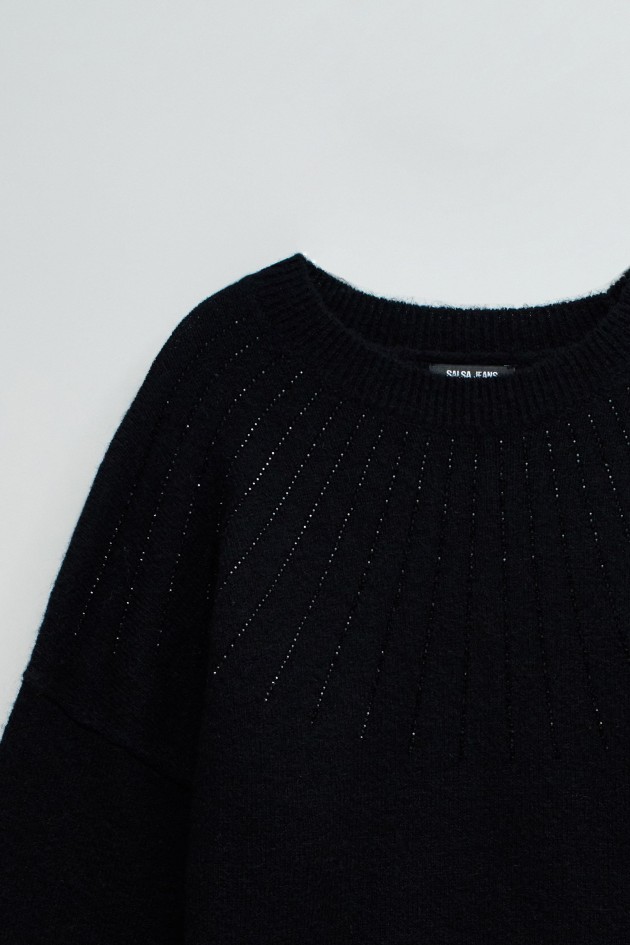 JERSEY DE PUNTO CON BRILLOS