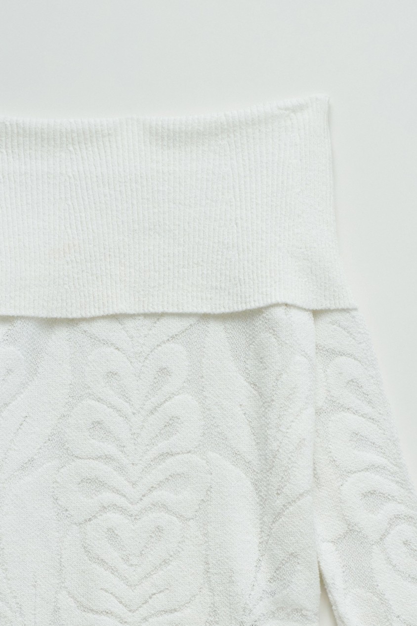 JACQUARD KNIT SWEATER