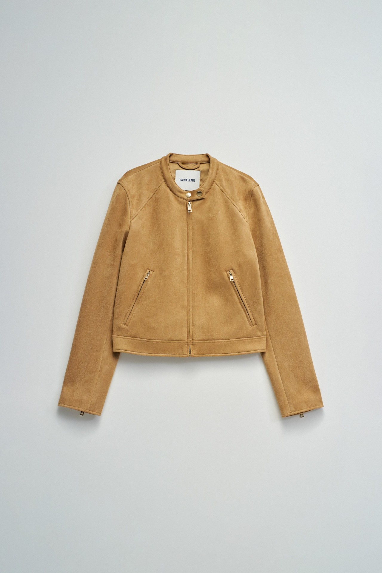 SUEDE EFFECT JACKET