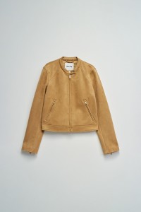 SUEDE EFFECT JACKET