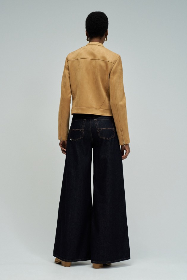SUEDE EFFECT JACKET