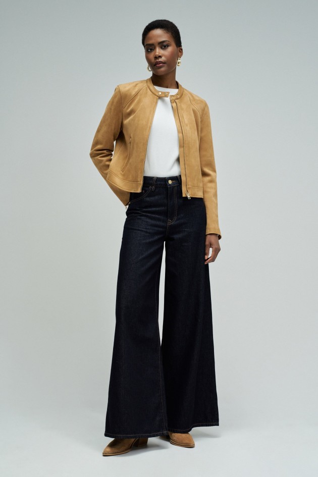 SUEDE EFFECT JACKET
