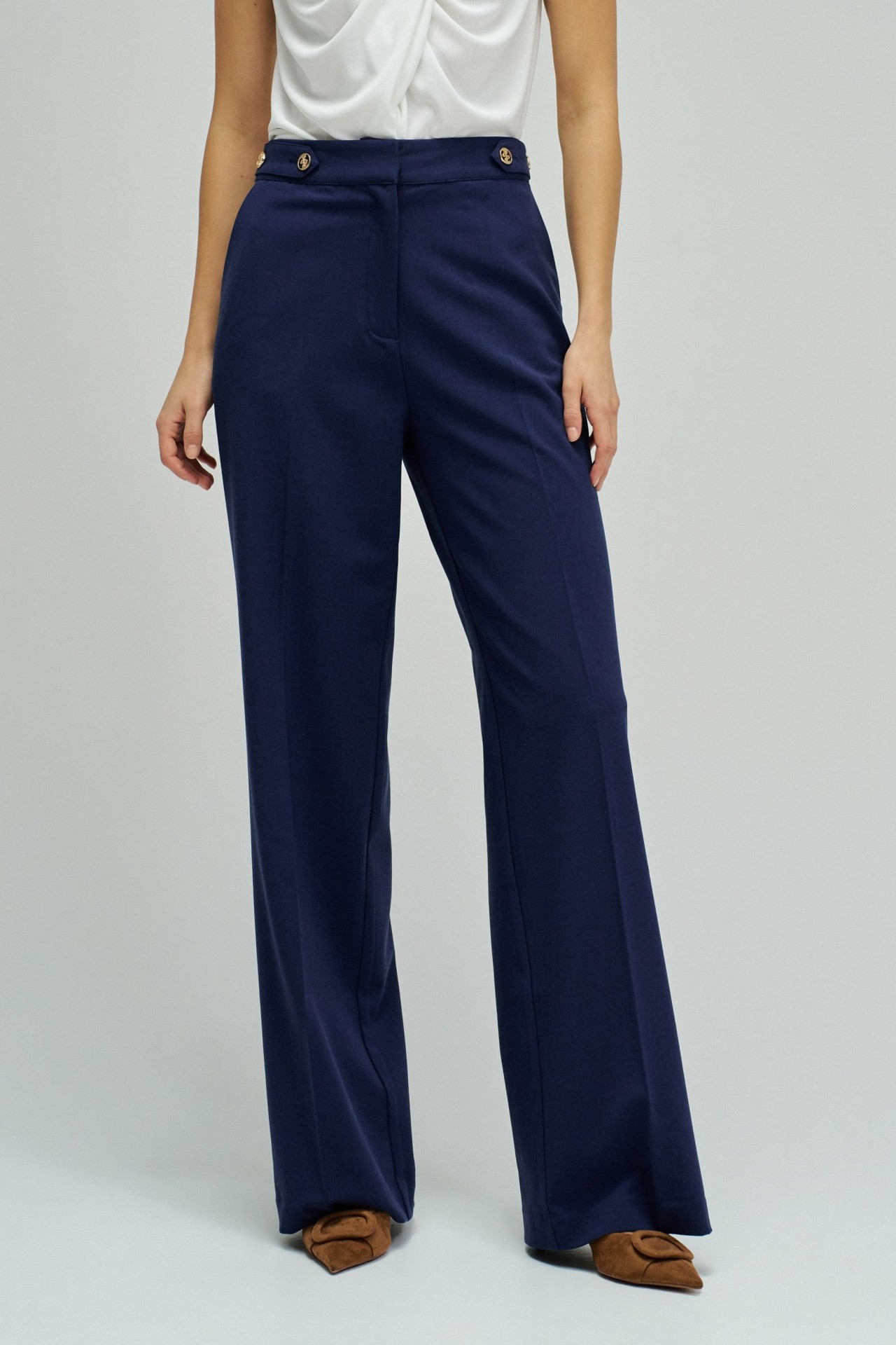TROUSERS IN FABRIC WITH STRAIGHT LEG