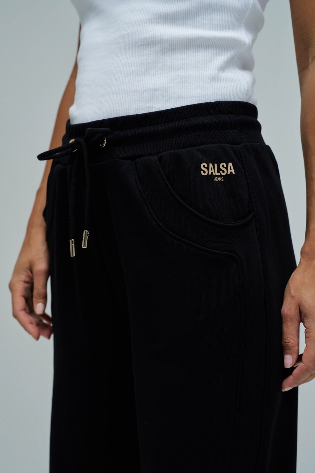 CALÇAS JOGGERS COM BRANDING
