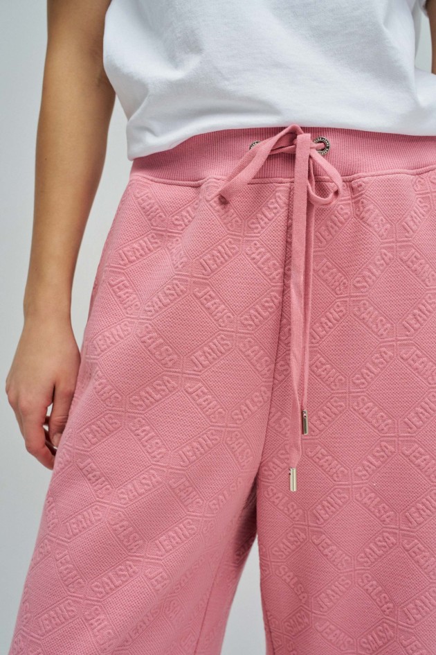 CALÇAS JOGGERS COM JACQUARD
