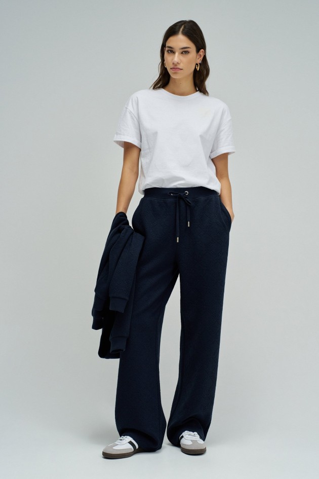 CAL�AS JOGGERS COM JACQUARD