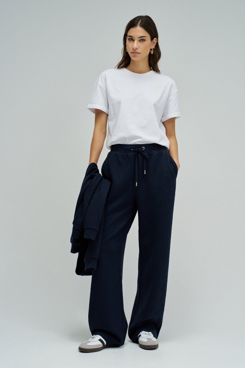 PANTALONES JOGGERS CON JACQUARD