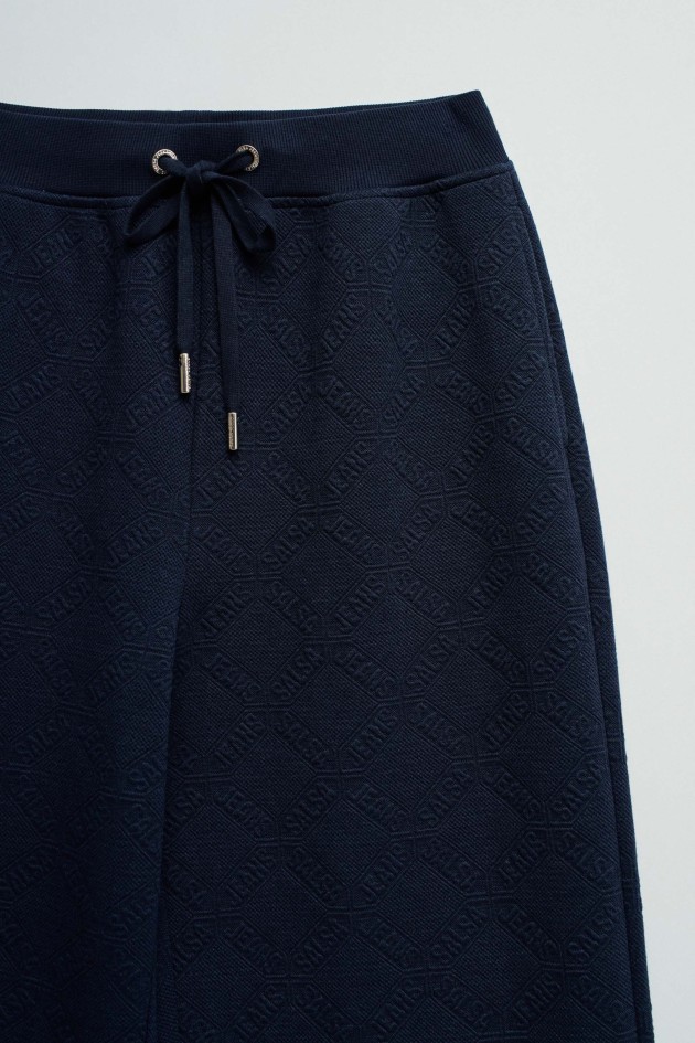 CAL�AS JOGGERS COM JACQUARD