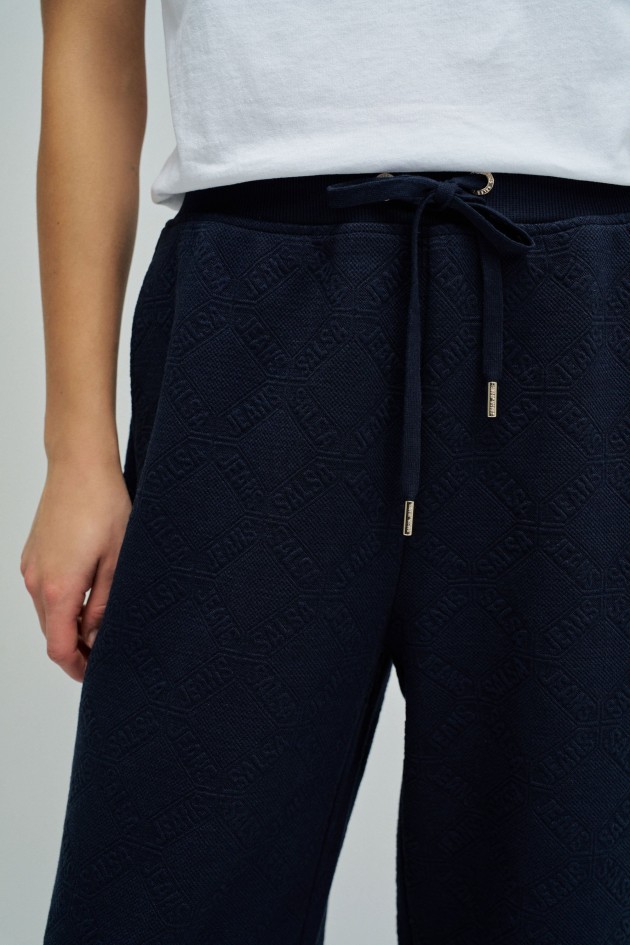 CAL�AS JOGGERS COM JACQUARD