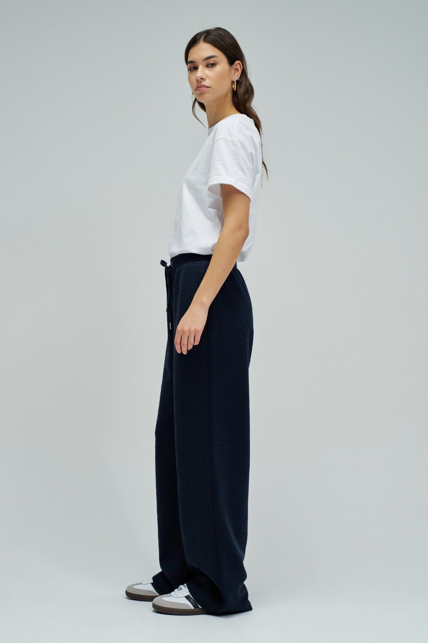 PANTALONES JOGGERS CON JACQUARD