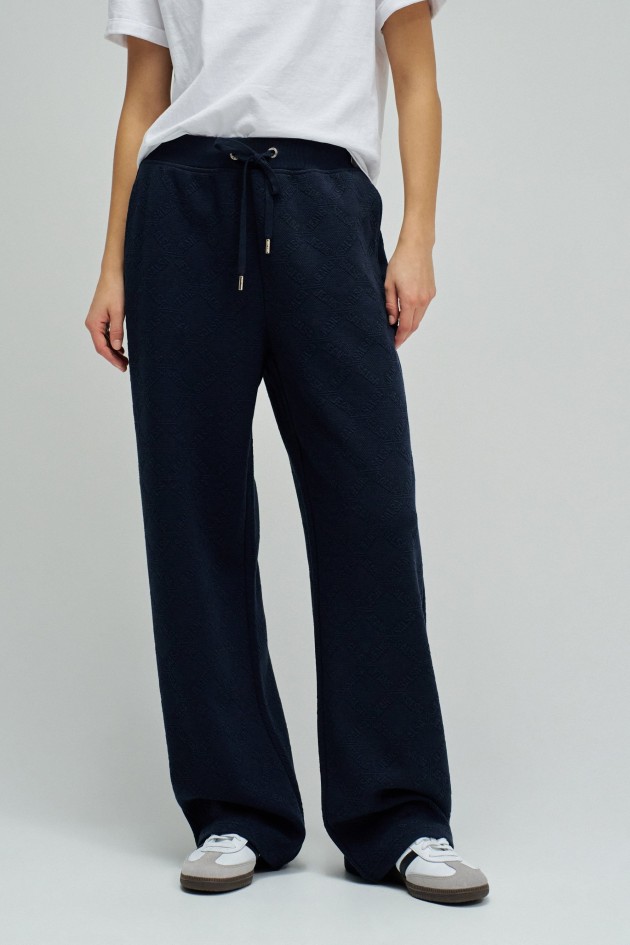 CAL�AS JOGGERS COM JACQUARD