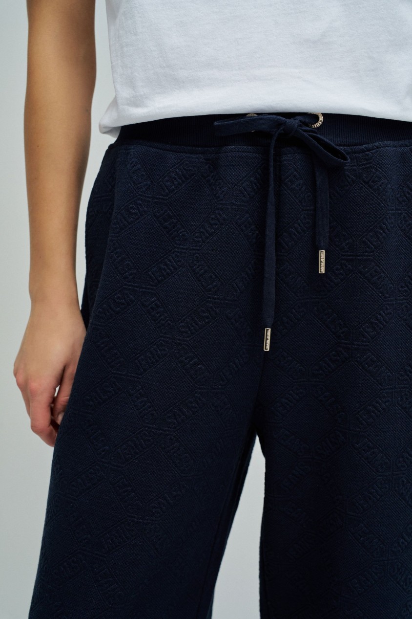 PANTALONES JOGGERS CON JACQUARD