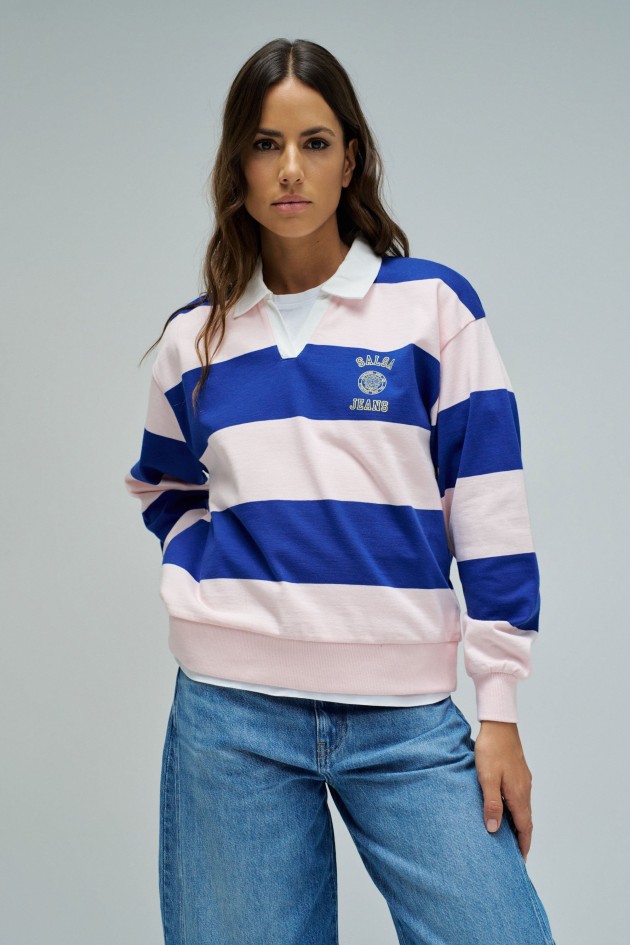 STRIPED POLO