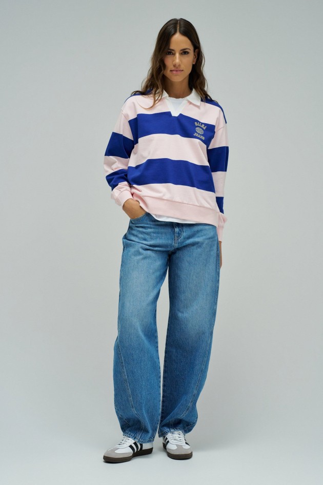 GESTREIFTES POLO