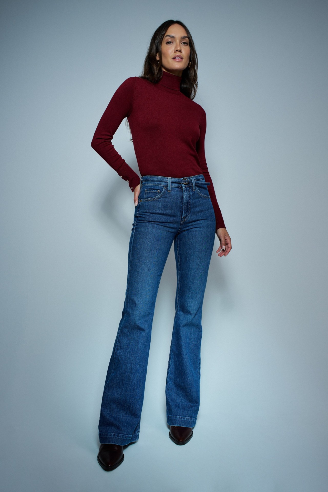 FAITH PUSH IN FLARE JEANS