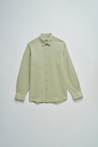 SHIRT WITH A MIX OF LINEN