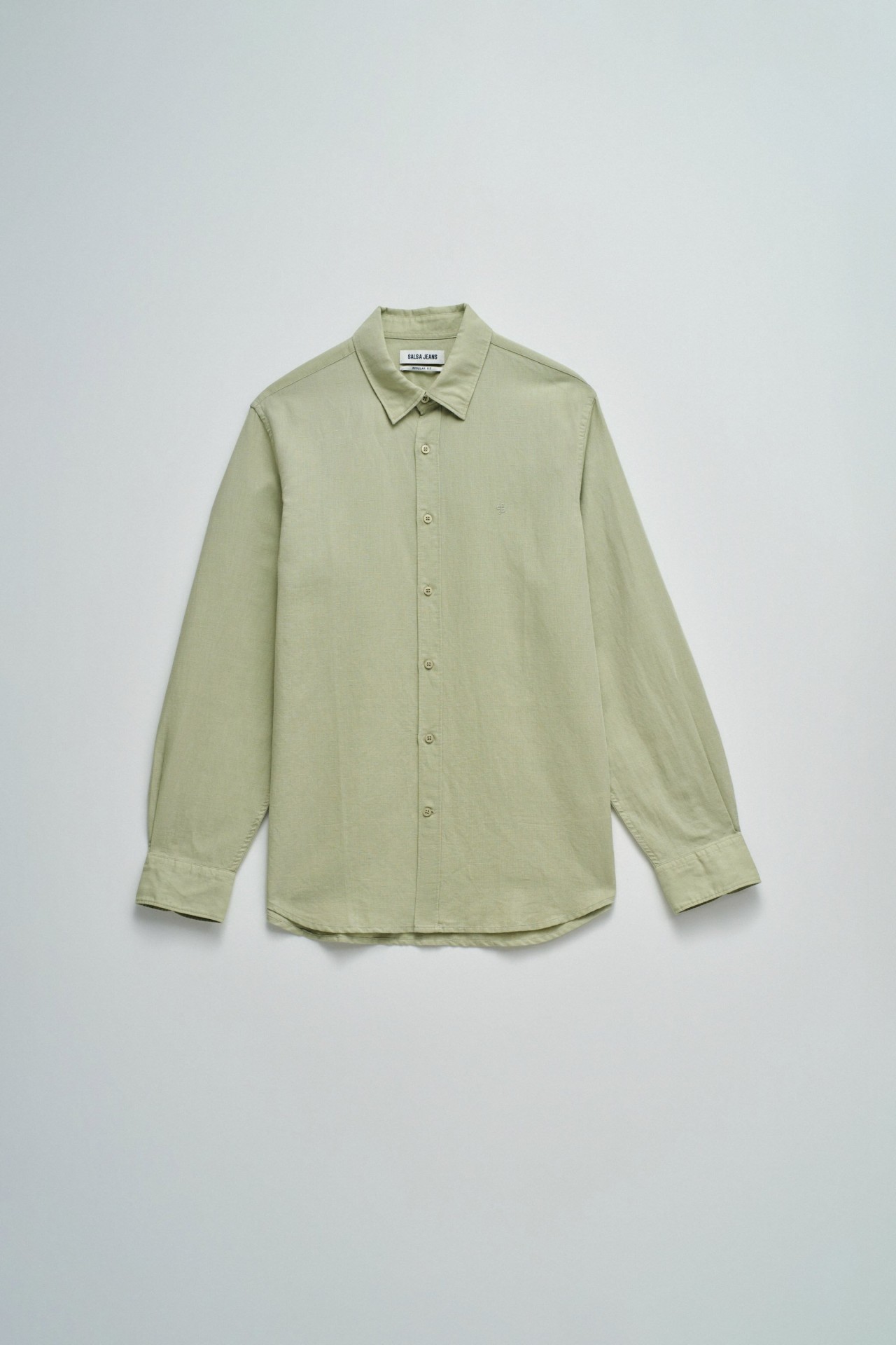 SHIRT WITH A MIX OF LINEN