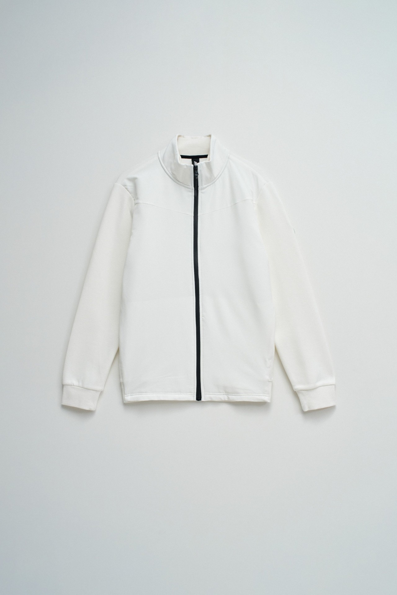 BOMBER JACKET WITH MIXED MATERIALS