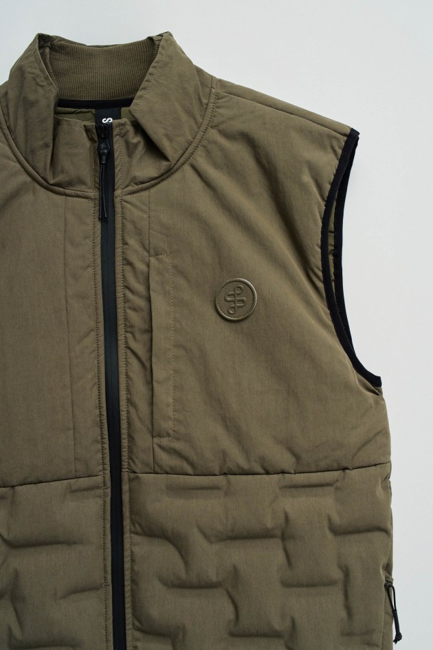 GEVULDE VEST